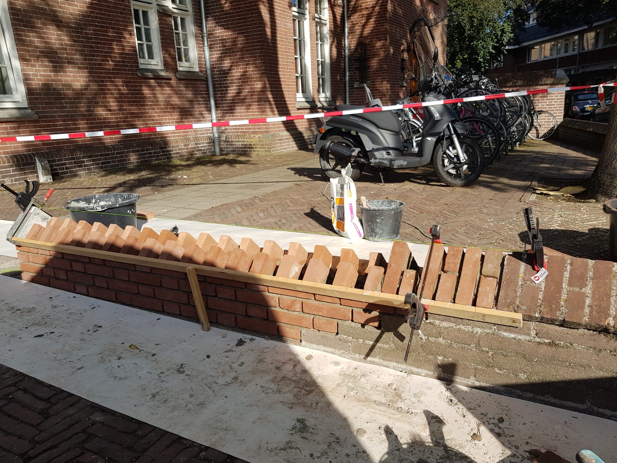 Metselwerk constructie